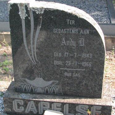 CARELSE Andy D. 1943-1966