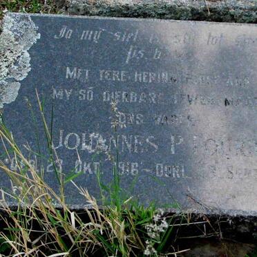FOURIE Johannes P. 1916-1953