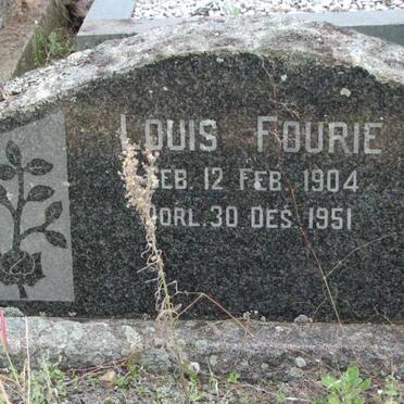 FOURIE Louis 1904-1951