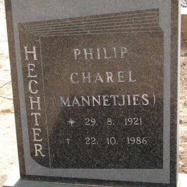 HECHTER Philip Charel 1921-1986