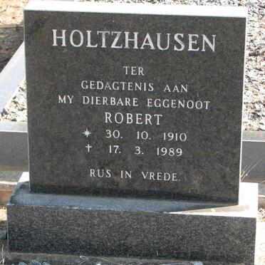 HOLTZHAUSEN Robert 1910-1989