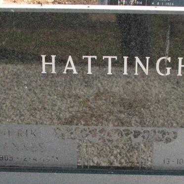 HATTINGH Hendrik Johannes 1905-197? &amp; Maude 1911-1988