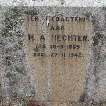 HECHTER M.A. 1869-1942