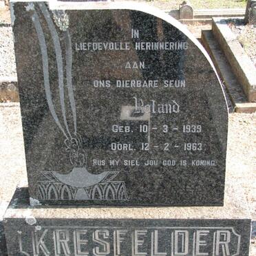 KRESFELDER Roland 1939-1963