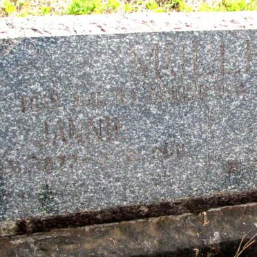 MULLER Jannie 1877-? &amp; Lettie