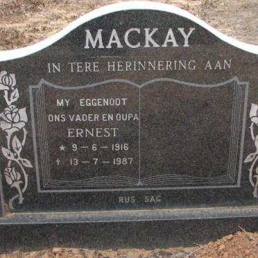 MACKAY Ernest 1916-1987