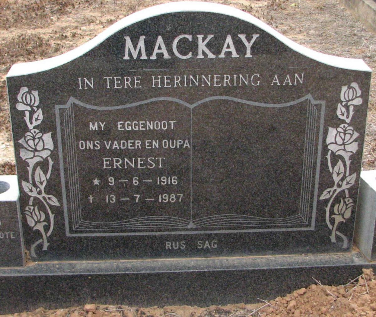 MACKAY Ernest 1916-1987