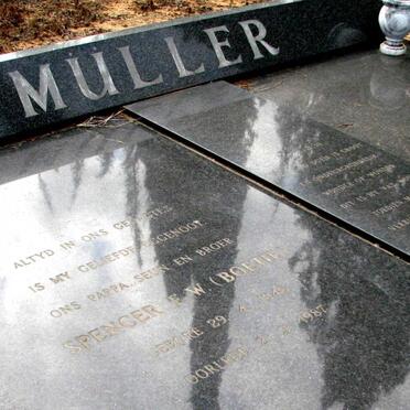 MULLER Spencer F.W. 194?-1987