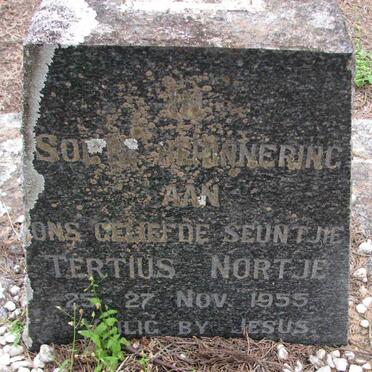 NORTJE Tertius 1955-1955