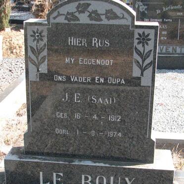 ROUX J.E., le 1912-1974