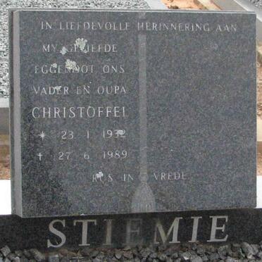 STIEMIE Christoffel 1932-1989