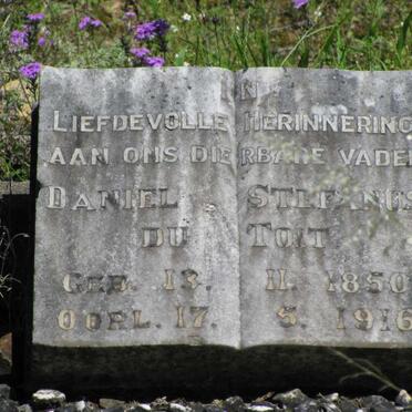 TOIT Daniel Stefanus, du 1850-1916