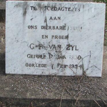 ZYL G.P., van 1930-1954