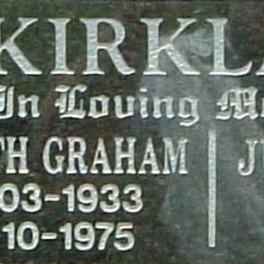 KIRKLAND Kenneth Graham :: KIRKLAND Juanita Thora