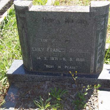 AMBROSE Emily Francis 1871-1950