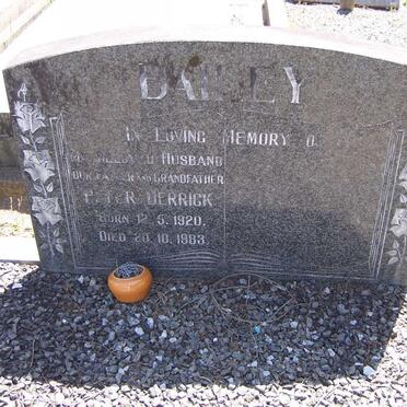 BAILEY Peter Derrick 1920-1983