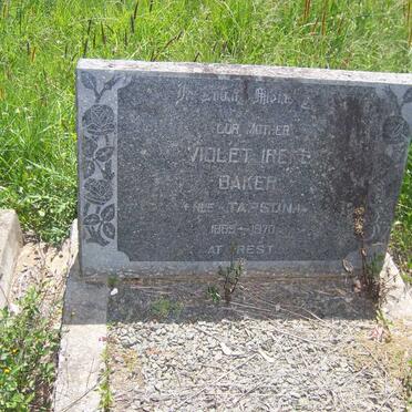 BAKER Violet Irene nee TAPSON 1885-1970