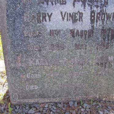 BROWN Harry Viner 1878-1950