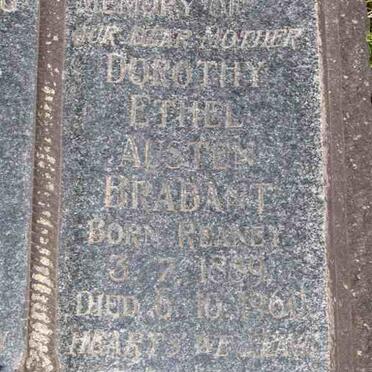 BRABANT Ethel Austen nee REANEY 1889-1860