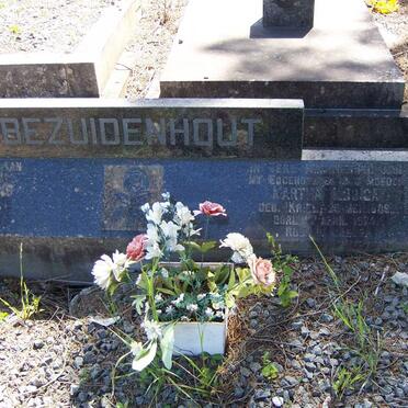 BEZUIDENHOUT Martha Louica nee KRIEL 18?9-1974