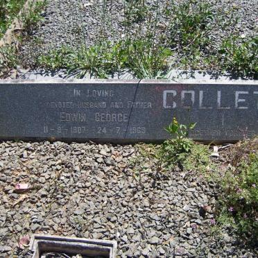 COLLETT Edwin George 1907-1969
