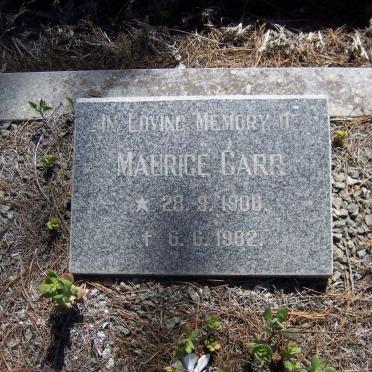 CARR Maurice 1906-1982