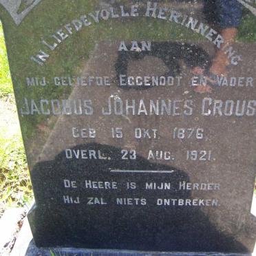 CROUS Jacobus Johannes 1876-1921