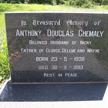 CHEMALY Anthony Douglas 1936-1993