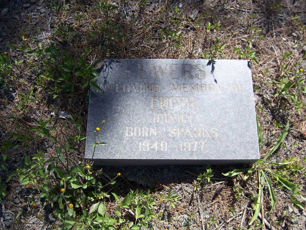 EWERS Edith nee SPARKS 1940-1977
