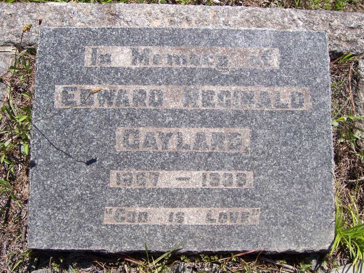 GAYLARD Edward Reginald 1867-1939