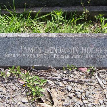 HOCKEY James Benjamin 1873-1962