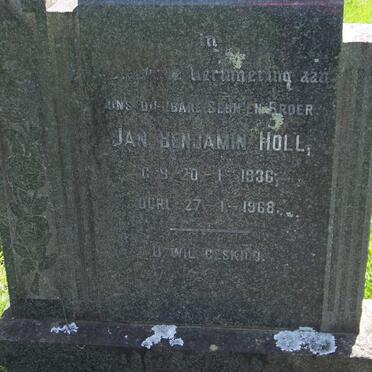 HOLL Jan Benjamin 1936-1968
