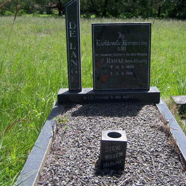 LANGE Ranae, de nee VON HAGEN 1949-1992