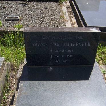 LUTTERVELD Joyce, van 1937-1982