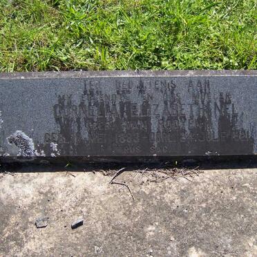 NEL Cornelia Elizabeth nee VAN ROOYEN 1883-1921