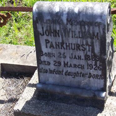PANKHURST John William 1889-1926 :: PANKHURST Doris