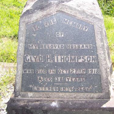 THOMPSON Clyd H. -1918