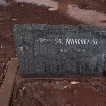 Sr. Margret 1920-1951