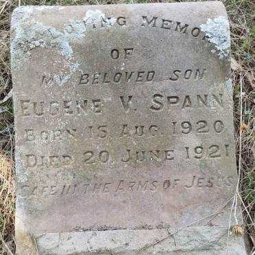 SPANN Eugene V. 1920-1921