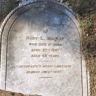 MACKAY Mary L. -1897