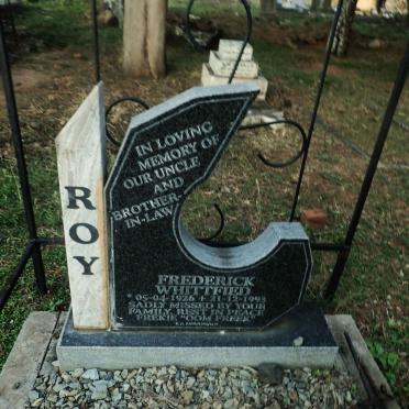ROY Frederick Whittfied 1926-1993