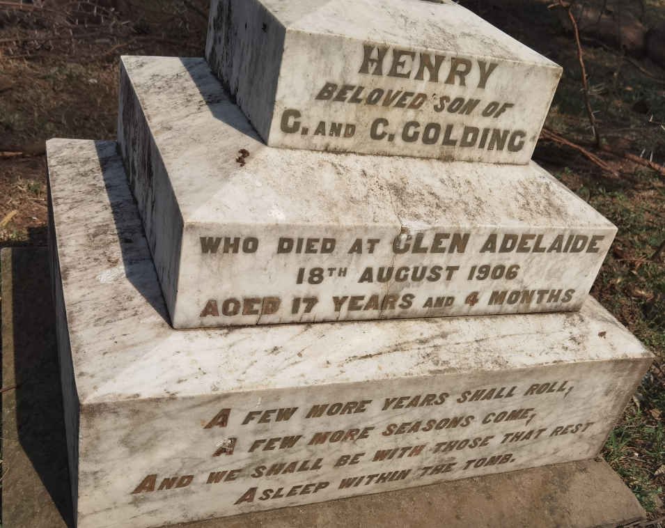 GOLDING Henry -1906
