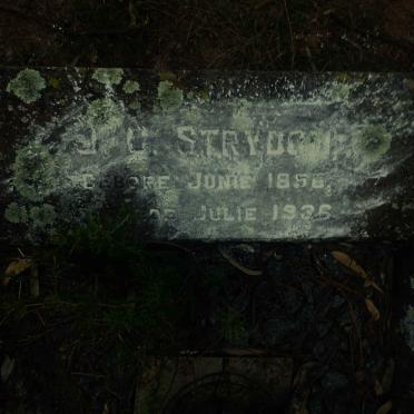 STRYDOM J.G. 1856-1936