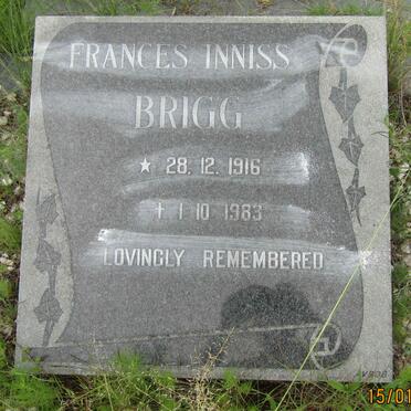 BRIGG Frances Inniss 1916-1983