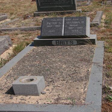 BRITS Peter S. 1884-1963 &amp; Susanna H. NAUDE 1897-1983