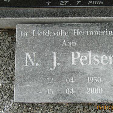 DIEDERICHS Roelof P. 1921-1998 &amp; Elizabeth S. 1926-2015 :: PELSER N.J. 1950-2000