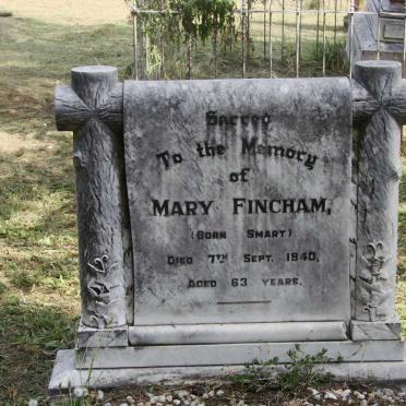 FINCHAM Mary nee SMART -1940