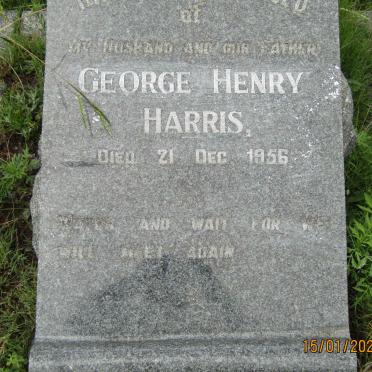 HARRIS George Henry -1956