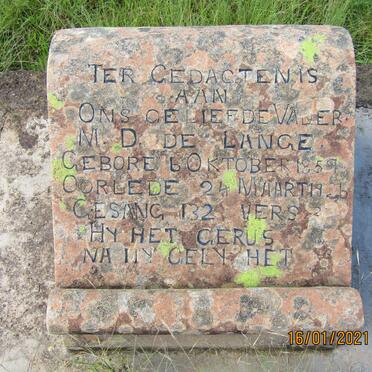 LANGE M.D., de 1859-1926