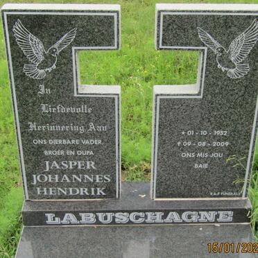 LABUSCHAGNE Jasper Johannes Hendrik 1952-2009